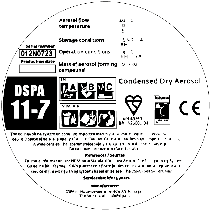 DSPA 11-7 气溶胶发生器